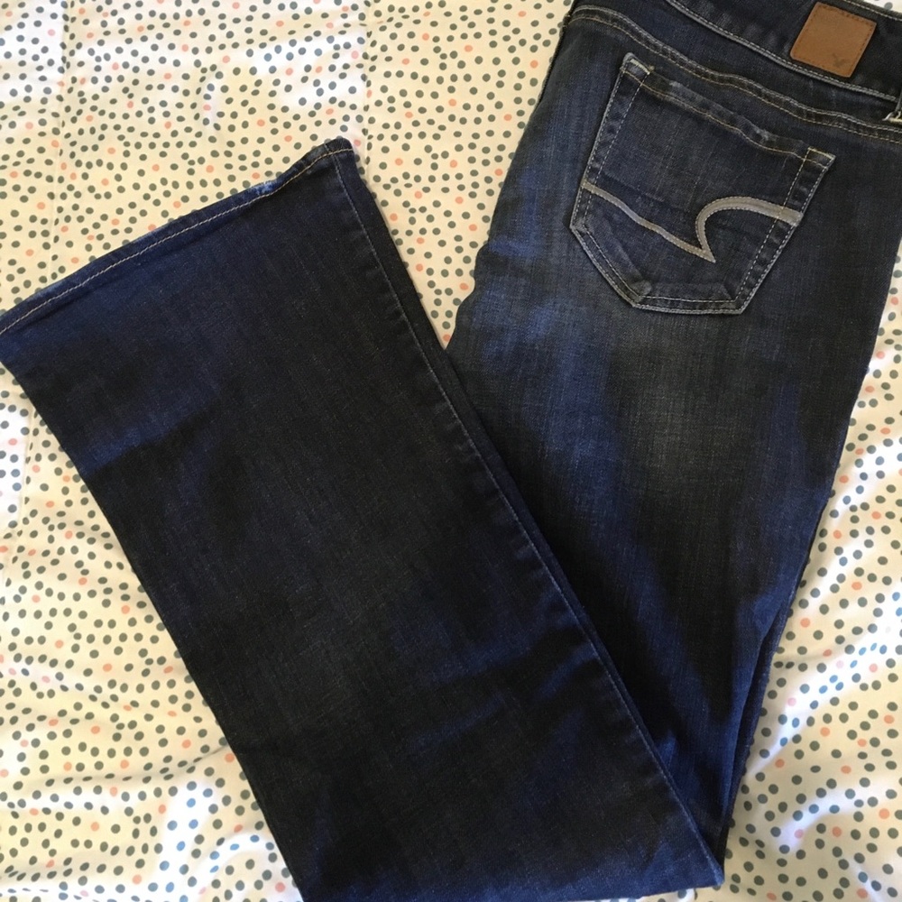 American Eagle artist flare jeans size 8
